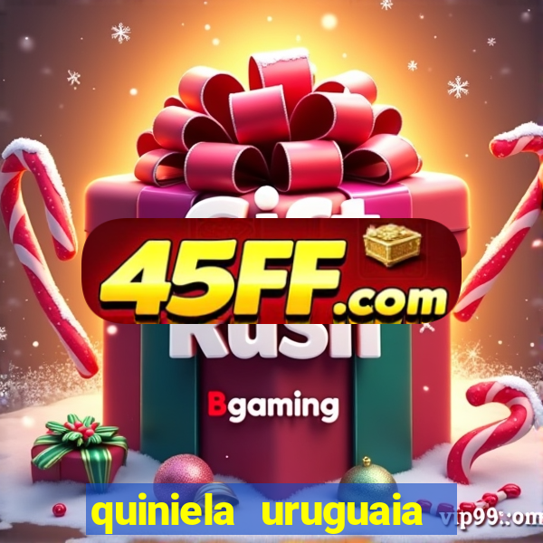 quiniela uruguaia das 21 horas
